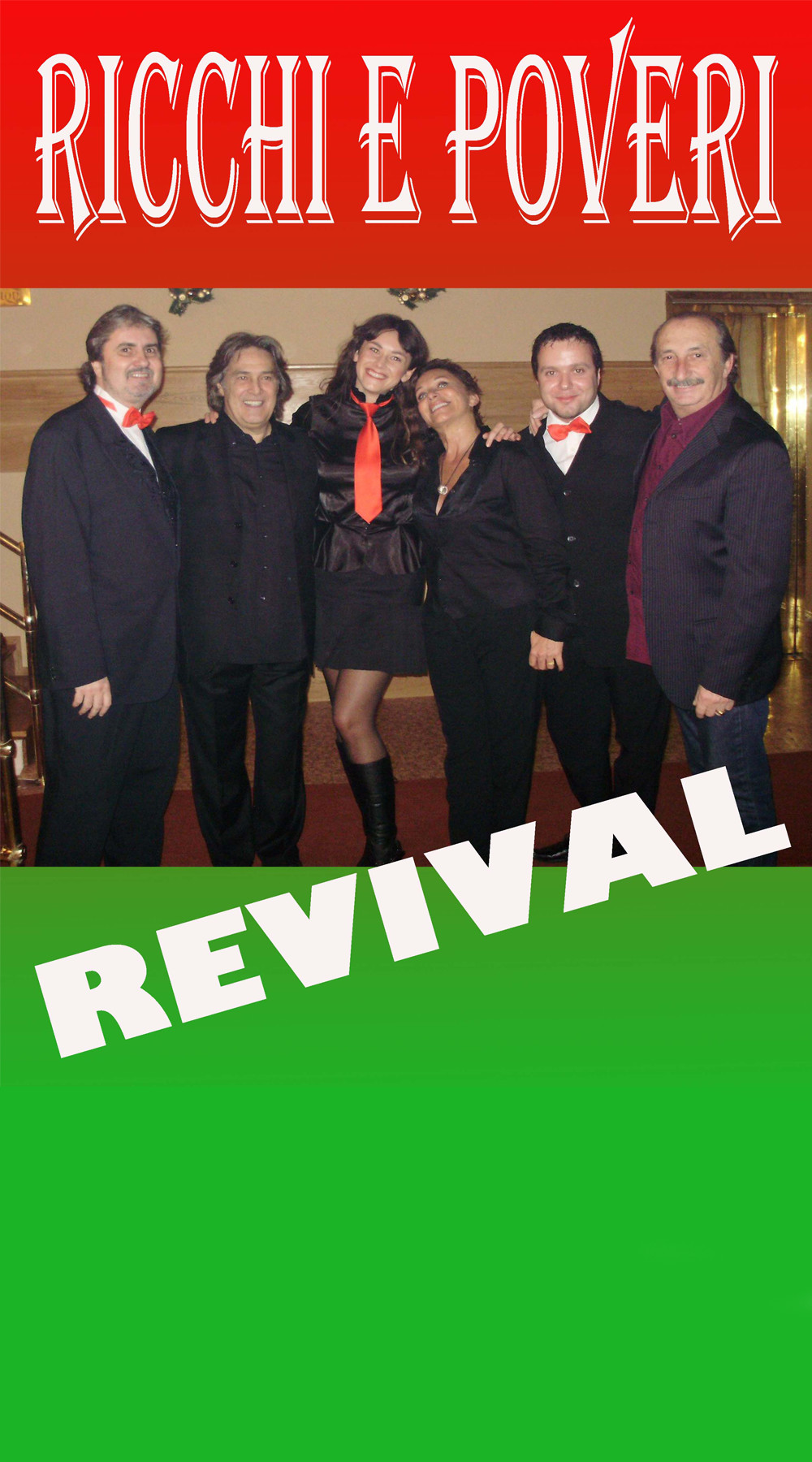 Nabídka vystoupení revivalu populární italské skupiny...